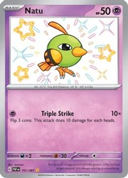 Natu 151/091 SV: Paldean Fates