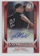 2013 Elite Extra Edition Franchise Futures Signatures /699 Sam Moll #87 Auto 1k5