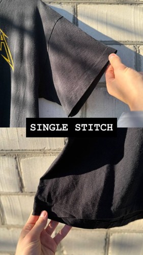 RARE! Vintage 1992 Metallica Tour T-Shirt Single Stitch Black Band Tee Size: XL, Size XL, $200 - Photo 15