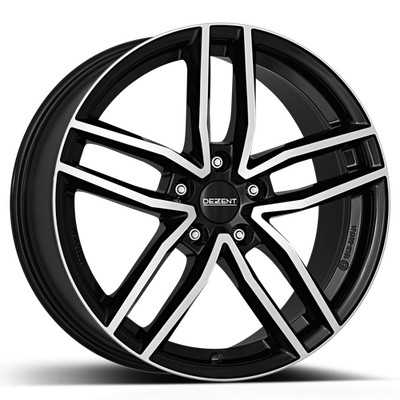 4x Alufelgen DEZENT TR dark 8.0x18 für SEAT Altea Freetrack