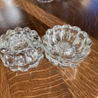 PRINCESS HOUSE - Crystal 3 Way Taper Votive Pillar Candle Holder Set Clear