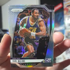 2024-25 Panini Prizm Karl Malone Legends Silver Prizm Utah Jazz