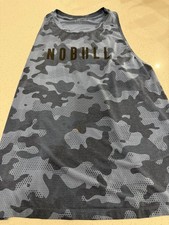 NWT NOBULL Army Camo Muscle Tank Size S