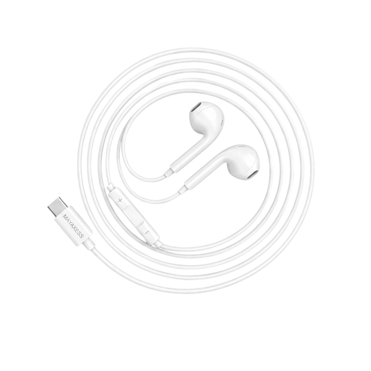 Écouteurs USB-C pour Galaxy S24 Plus résolvant les coupures micro en appel