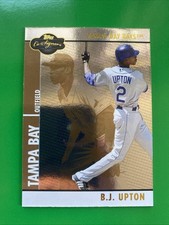 B.J. Upton 2008 Topps Co-Signers Silver Gold Card #94 LTD #108/150