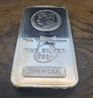 5 oz. Silver Bar - Morgan Dollar Design .999+ Fine - MADE In USA Stamp.