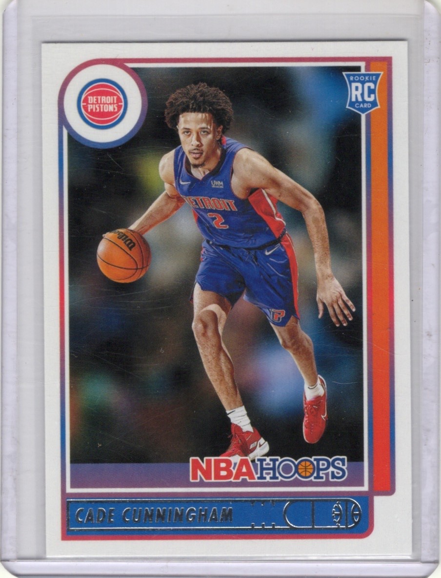 2021-22 Panini NBA Hoops - Rookies Cade Cunningham #201 (RC)