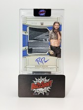 2022 Chronicles Wwe National Treasures - Roman Reigns - $$$$ Patch Auto Gold /10