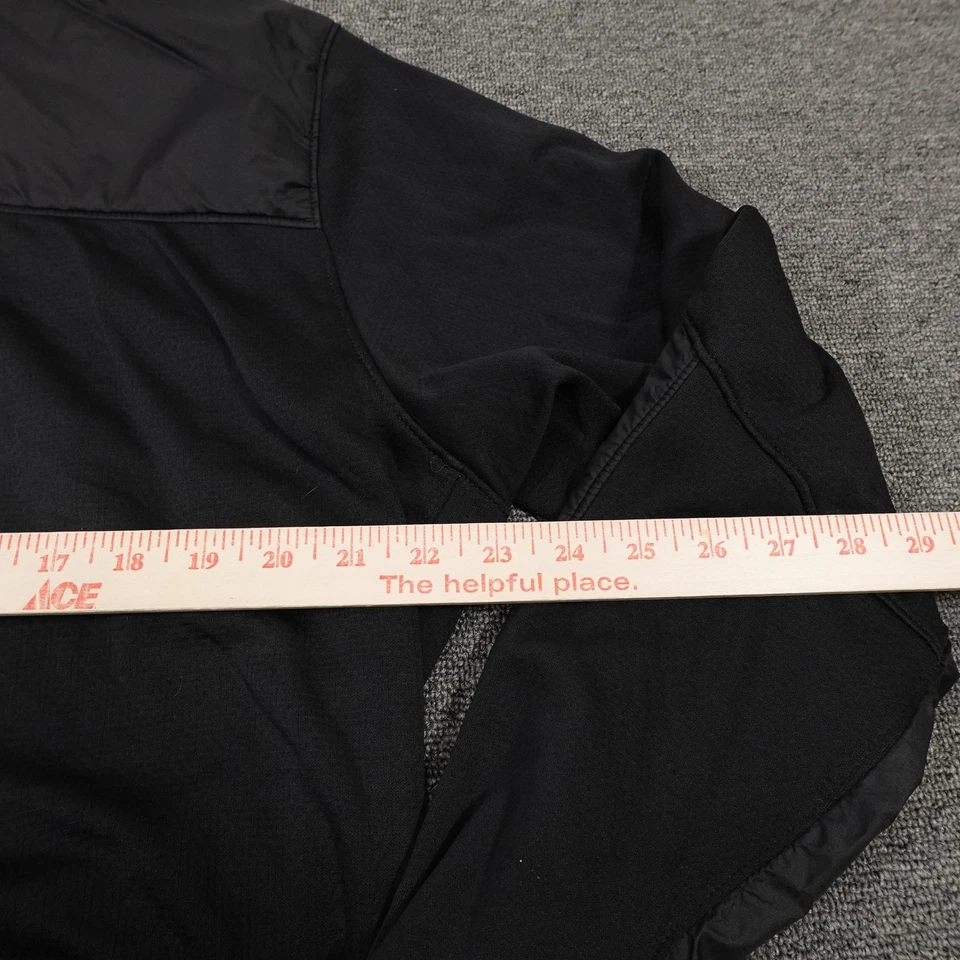 Chaqueta Helly Hansen Para Hombres XL Negra Con Capucha Cremallera Completa Híbrida Softshell Ropa de Trabajo Foto 4 de 4