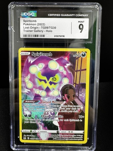 Spiritomb graded CGC 9 for sale on eBay