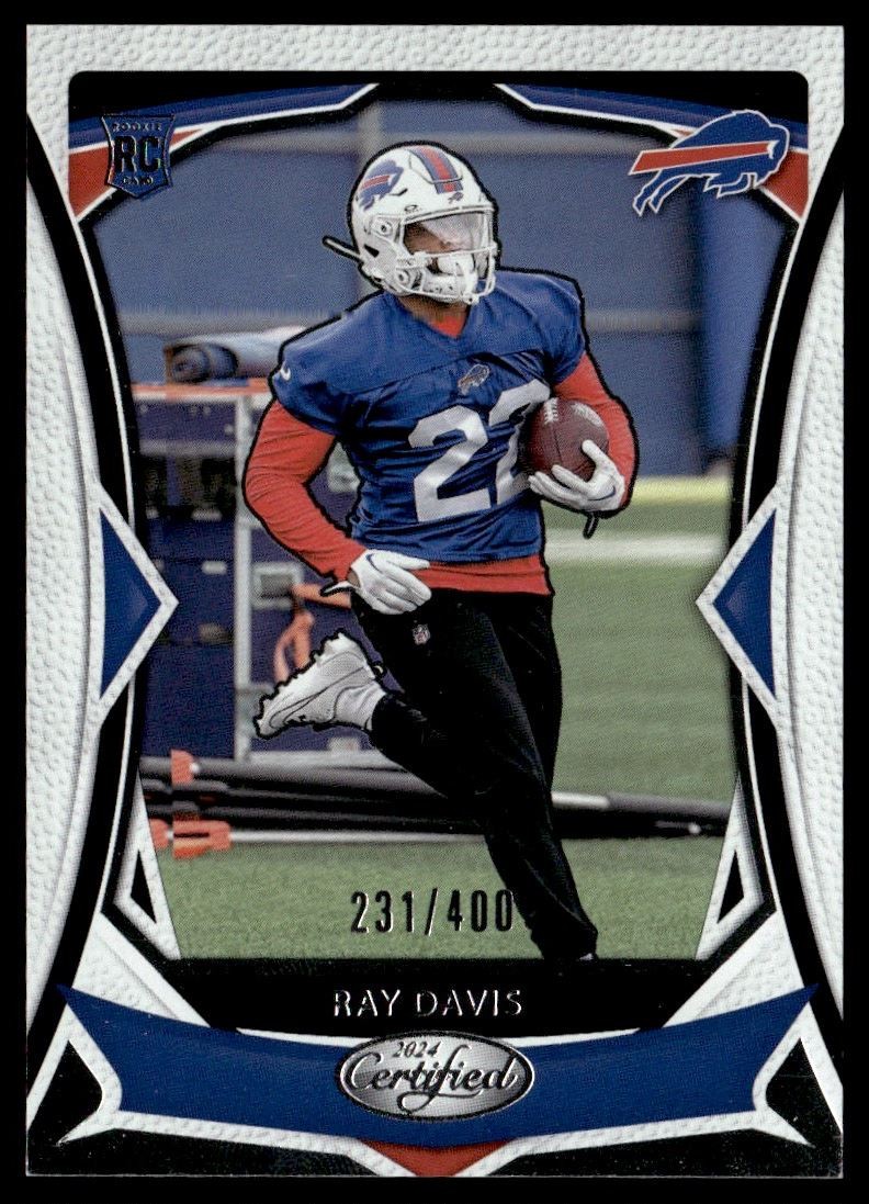 2024 Panini Certified Ray Davis /400 Buffalo Bills #196