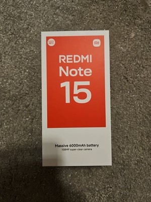 Xiaomi Redmi Note 15 LTE 128GB 6GB RAM Dual Grün EU