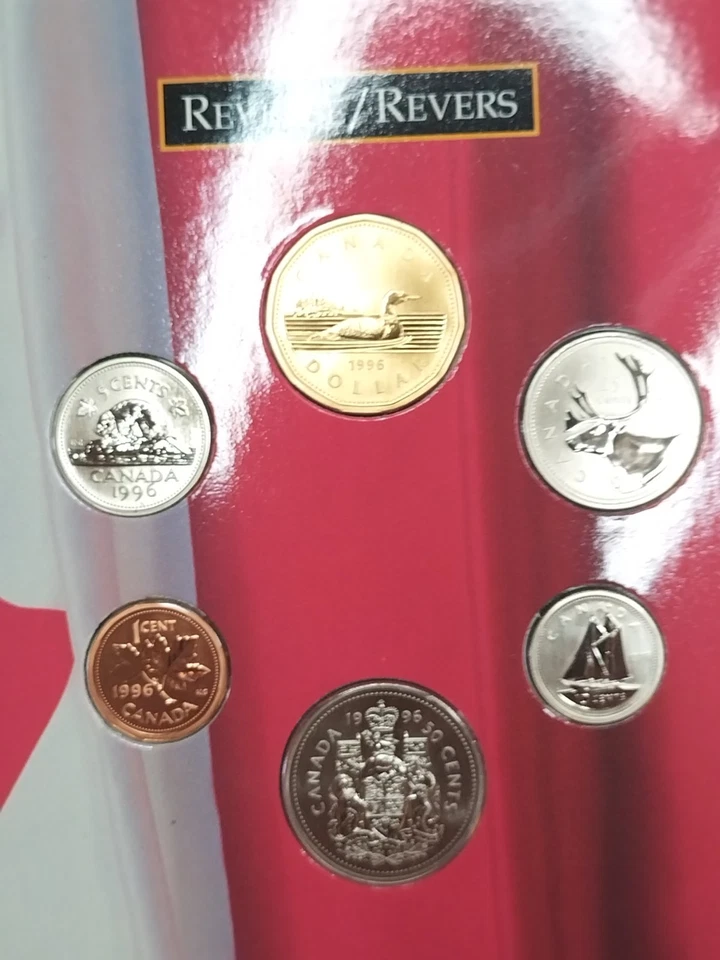 1996 OH Canada Uncirculated coin mint set - Image 3 of 4