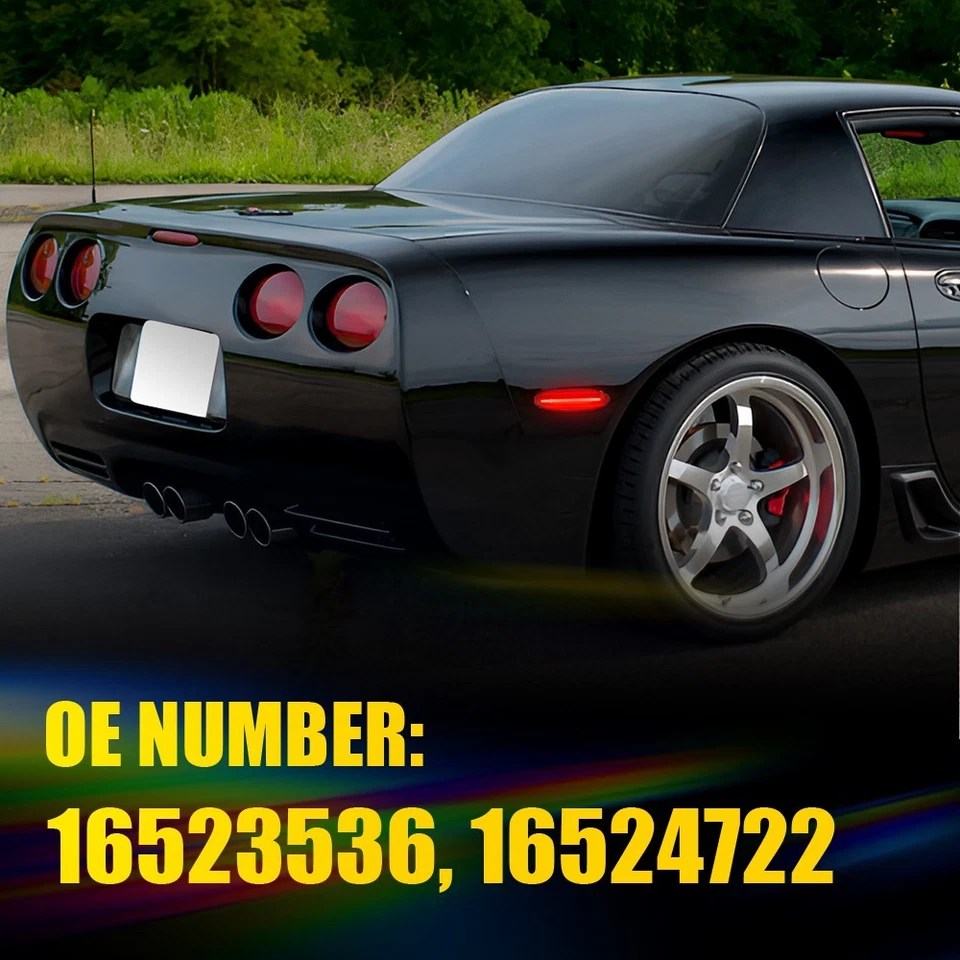 Luces de freno para parachoques trasero Chevrolet Corvette C5 97-04 2003 Foto 3 de 4