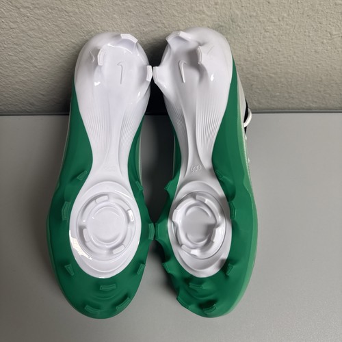 Nike Vapor Speed 3 Men's Size 9 Football Cleats White Green HM8849-100 - Picture 5 of 5