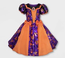 Disney Parks Minnie Mouse Costume Dress Witch Moon and Bats 9/10 Girls Dress NWT