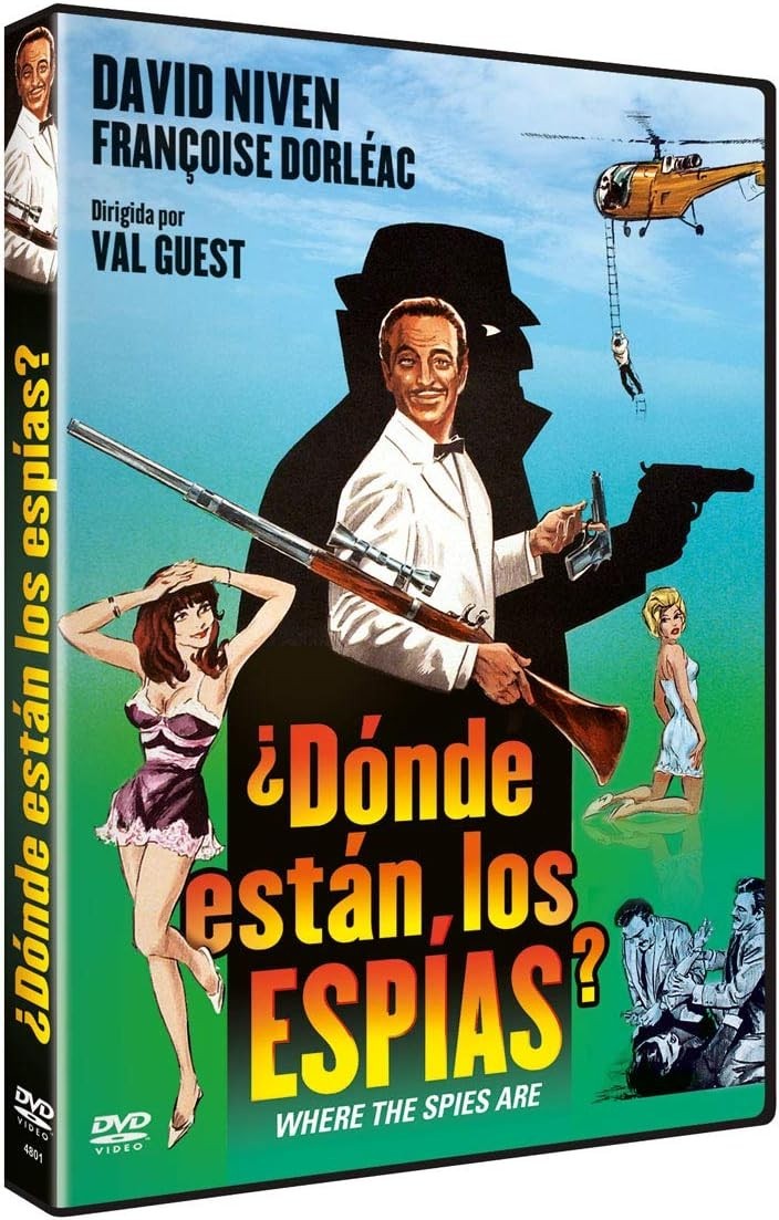 Where the Spies Are (1966) - DVD - DAVID NIVEN -