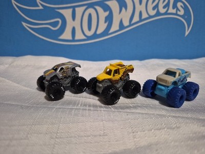 Lot of 3 Hot Wheels Monster Jam Mini Monster Trucks
