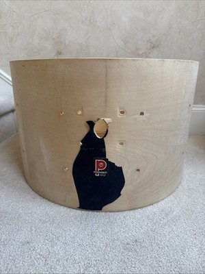 Premier 22  x 14  Bass Drum Shell Project - Made In England Badge