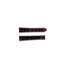 Authentic Omega Brown Crocodile Watch Strap Band 19mm 98000081