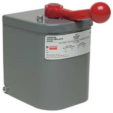 Dayton 2X442 Reversing Drum Switch, Plastic Handle