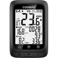 Fahrradcomputer GPS Fahrrad Tachometer WLAN A...