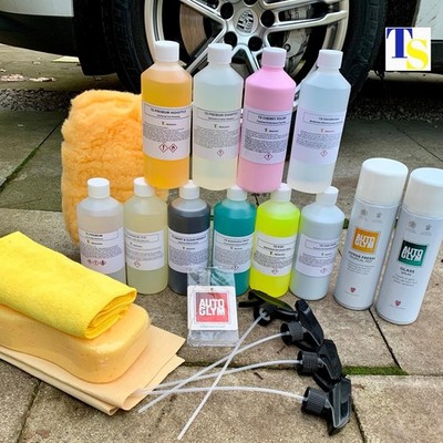 TS Car Valeting Reinigungsset + Autoglym Acc 21-teilig (All-in1 PRO) UVP 199£ GESCHENK