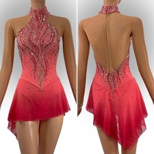 ice figure skating competition dress Gymnastics costume dance Dress dyeing
