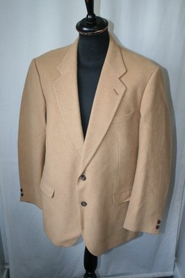 Vintage Daks London Signature 100% Camelhaar Jacke Blazer 44 Large Mod Revival