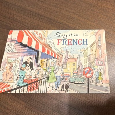 Esso ''Say It in French'' Happy Motoring Travel Phrase Booklet Gas & Oil