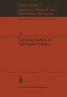 Computing Methods In Optimization Problems G. Arienti