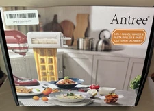 ANTREE 3 in 1 Pasta Attachment & Ravioli Attachment for KitchenAid Mixers