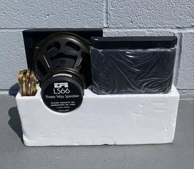 Vintage Epicure EPI LS66 Three Way Car Speakers With Wiring 6'' x 9''