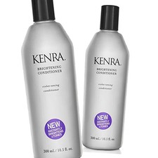 Kenra Brightening Conditioner Violet Toning Conditioner 10.1oz - Pack of 2