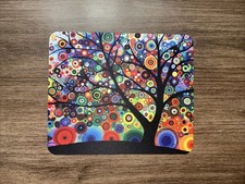 Abstract Tree Mouse Pad/Desk Mat-Kaleidoscope...