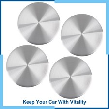 Universal Pack 4 50mm Car Wheel Center Hub Caps Emblem Badge Decal Sticker