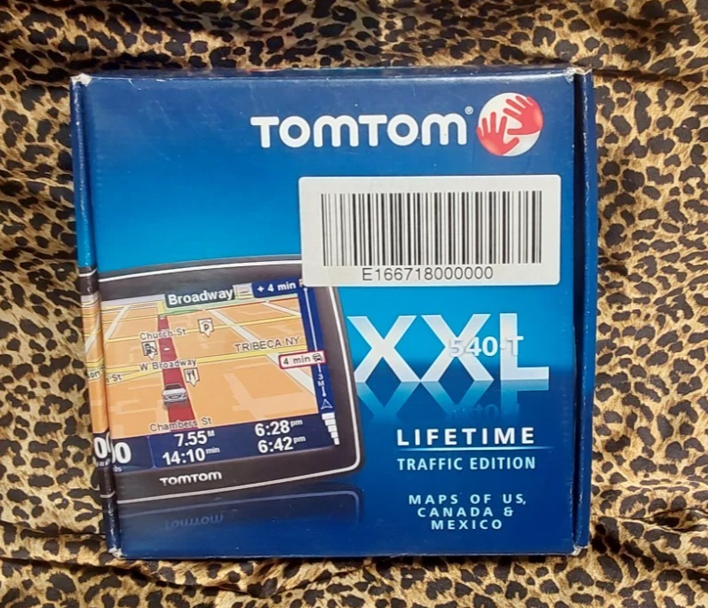 TomTom XXL 540T Car GPS 5" LCD USA-Canada-Mexico-MAPS Lifetime Traffic 540-T - Image 2 of 3