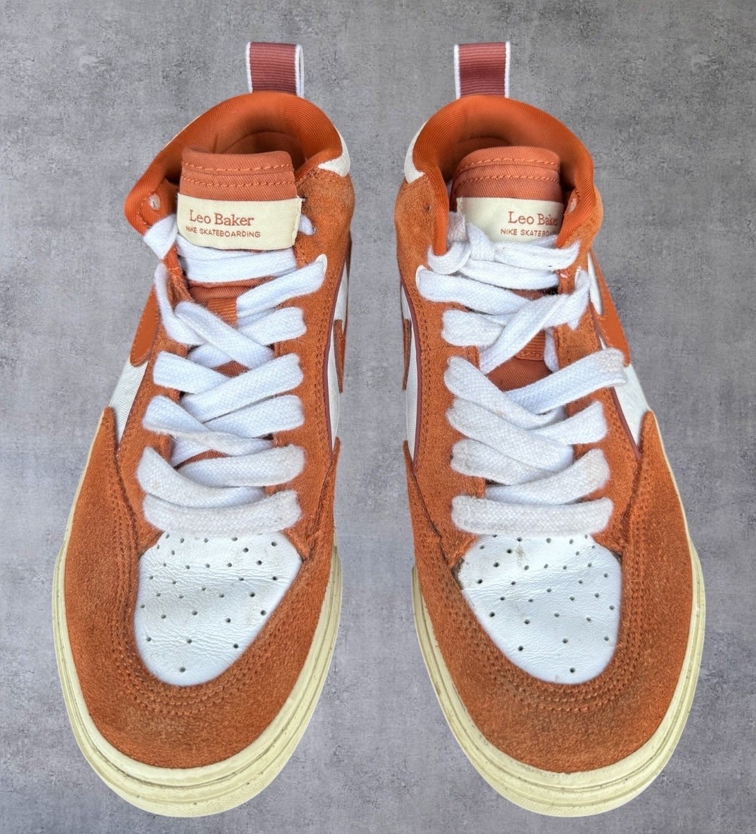 Nike SB React Leo Baker Monarch Dark Russet Orange Mens 4  display picture 1