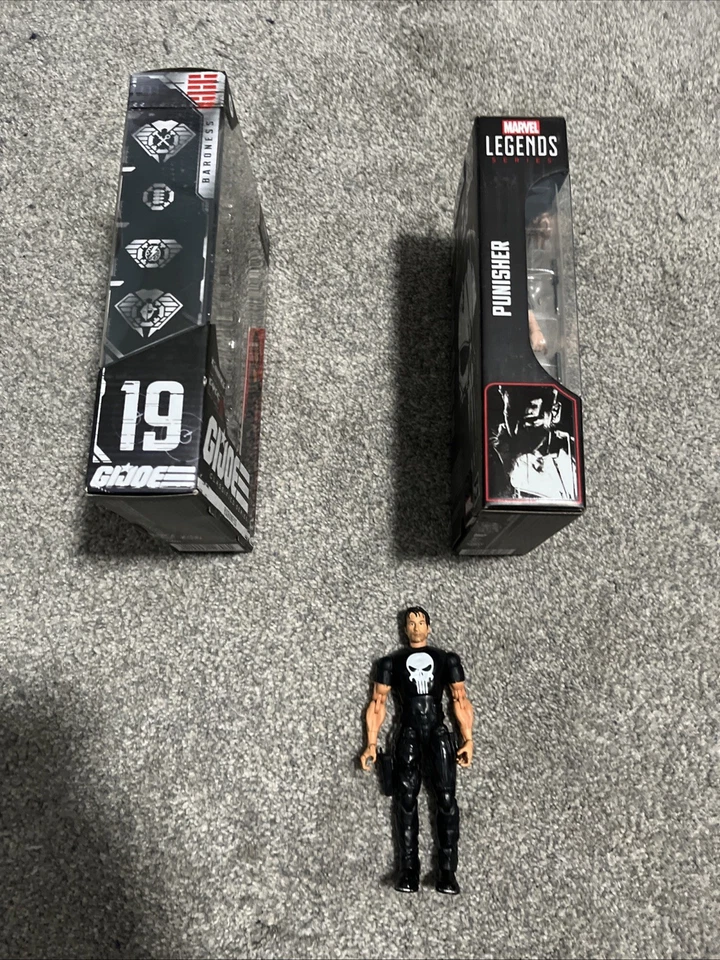 Paquete Marvel Legends Born Again Punisher/G.I Joe Foto 3 de 4