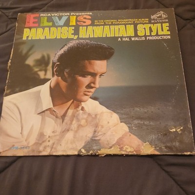 RCA Victor Elvis Presley Paradise, Hawaiian Style Soundtrack LP Vinyl LPM 3643  