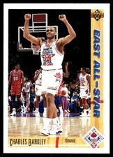 Charles Barkley 1991-92 Upper Deck #70 76ers NBA READ FREE SHIPPING AutographDen