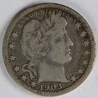 VG 1903 O Barber Half Dollar