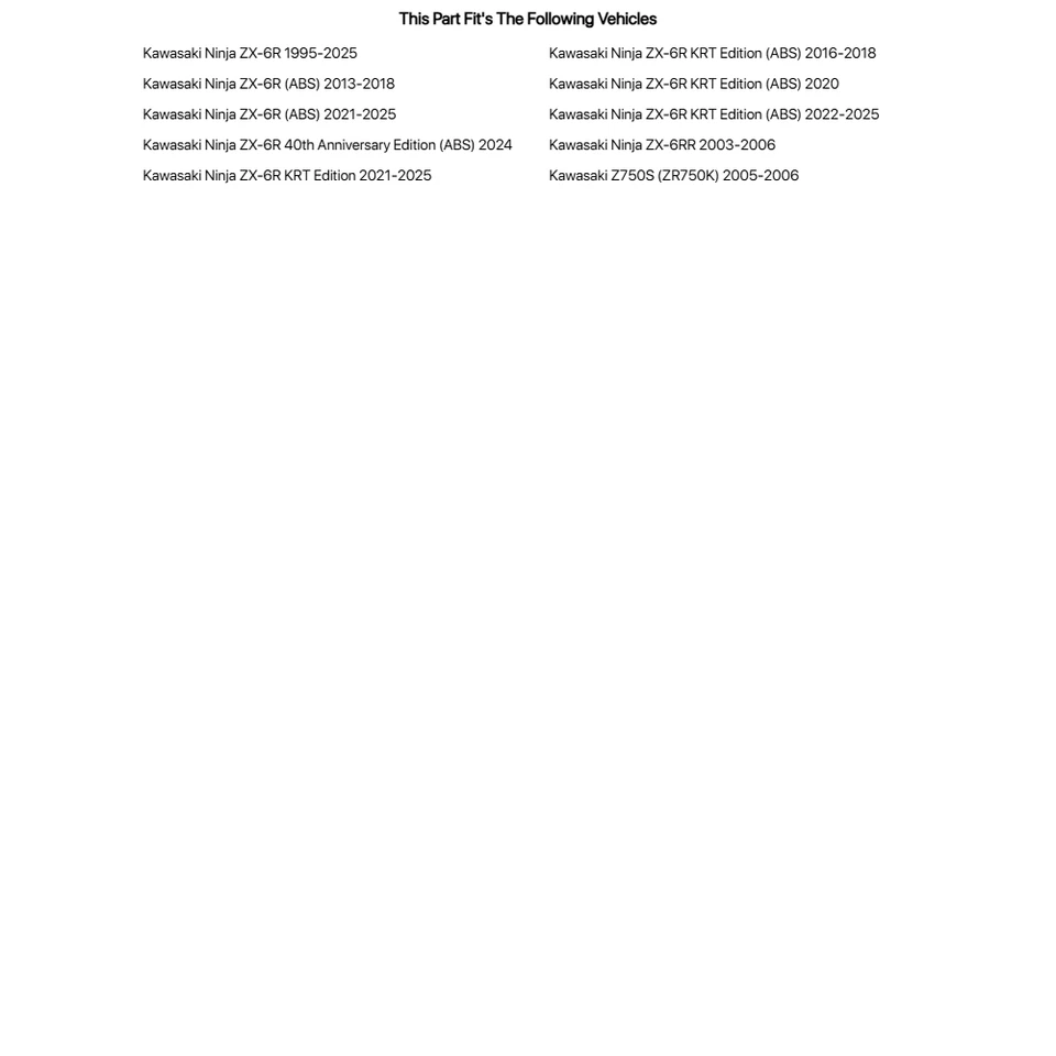 Pro X Exhaust Valve Stem Seal For Kawasaki Z750S (ZR750K) 2005-2006 Foto 2 de 2