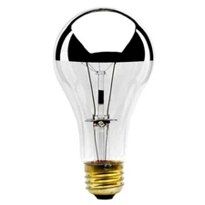Bulbrite 100A21HM Half Chrome 100W A Shape Bulb