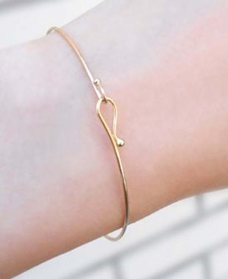 12Gram 925 Massives Sterlingsilber 18k Vergoldet Schloss Armband Verstellbar