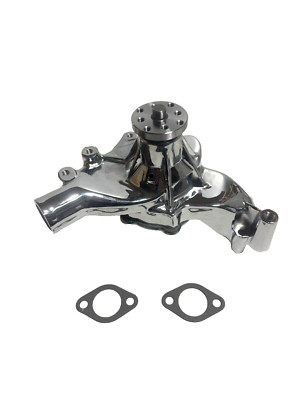 Big Block Chevy Chrome Aluminum Long Water Pump High Flow LWP 396 402 427 454