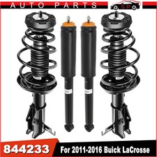 Front Quick Complete Struts & Rear Shocks for 2010-2016 Buick LaCrosse FWD