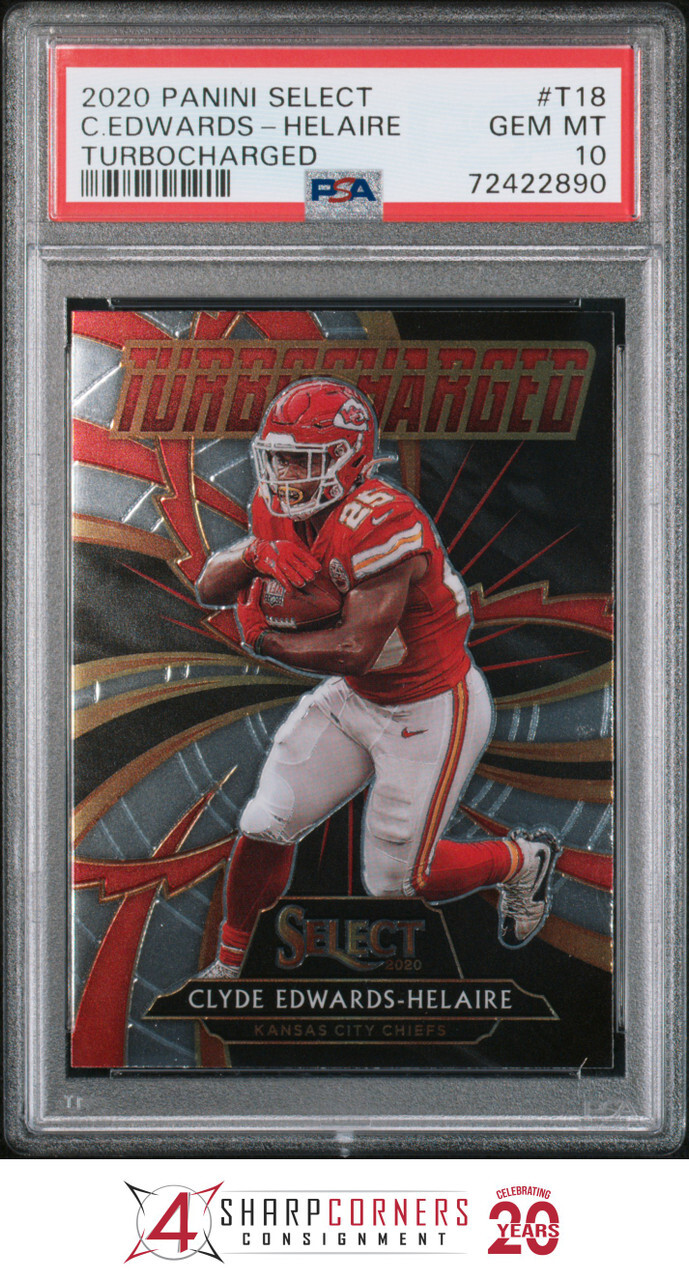Clyde Edwards-Helaire Panini Select Turbocharged #T18 Base