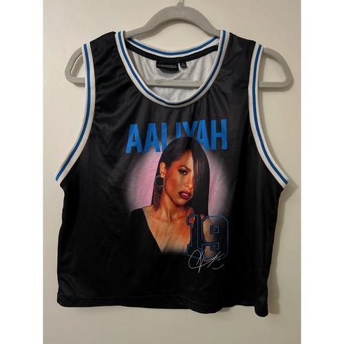 Aaliyah  Crop Jersey Size Large