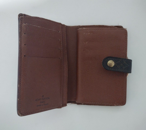 Authentic Louis Vuitton M61663 Monogram Porte Monnaie Viennois Bifold Wallet - 第 8/19 張圖片